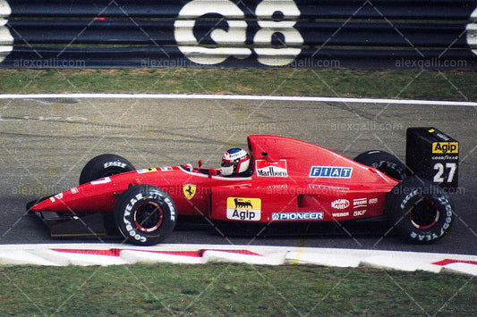 F1 1992 Jean Alesi - Ferrari F92A - 19920012