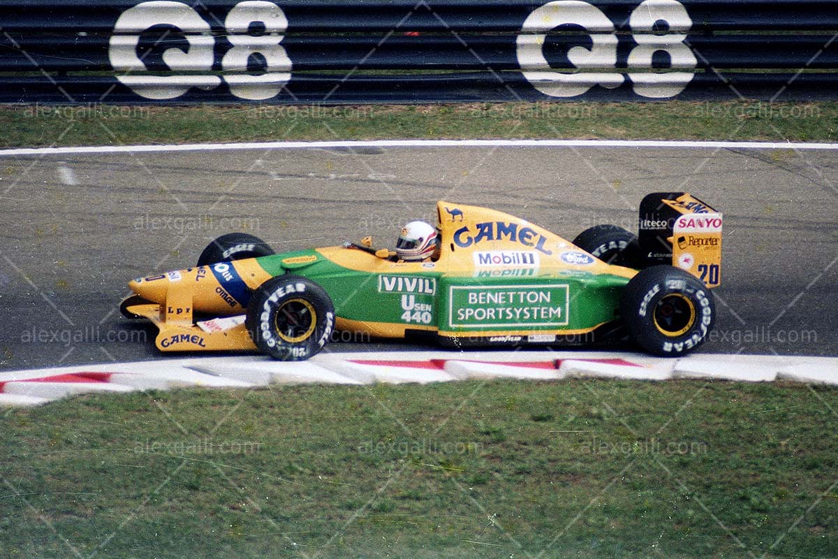 F1 1992 Martin Brundle - Benetton B192 - 19920022