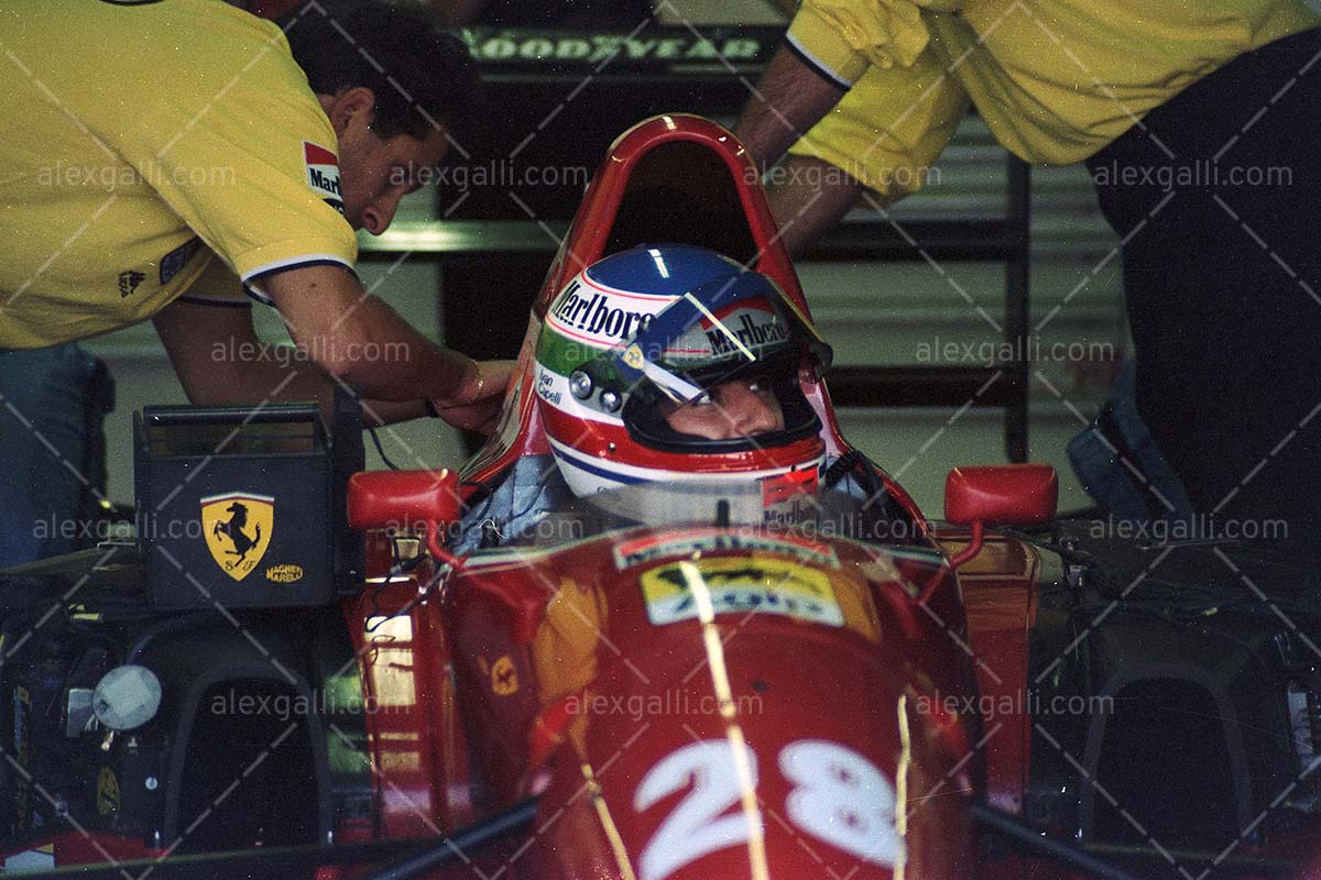 F1 1992 Ivan Capelli - Ferrari F92A - 19920028