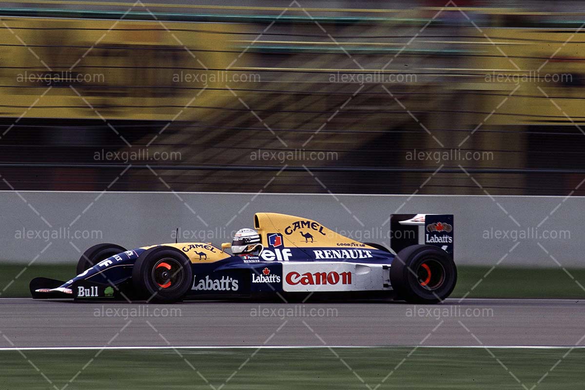 F1 1992 Riccardo Patrese - Williams FW14B - 19920039