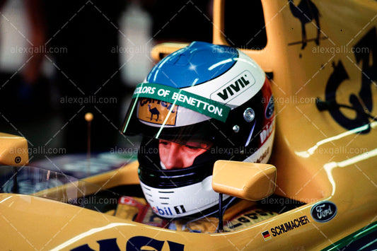 F1 1992 Michael Schumacher - Benetton B192 - 19920043