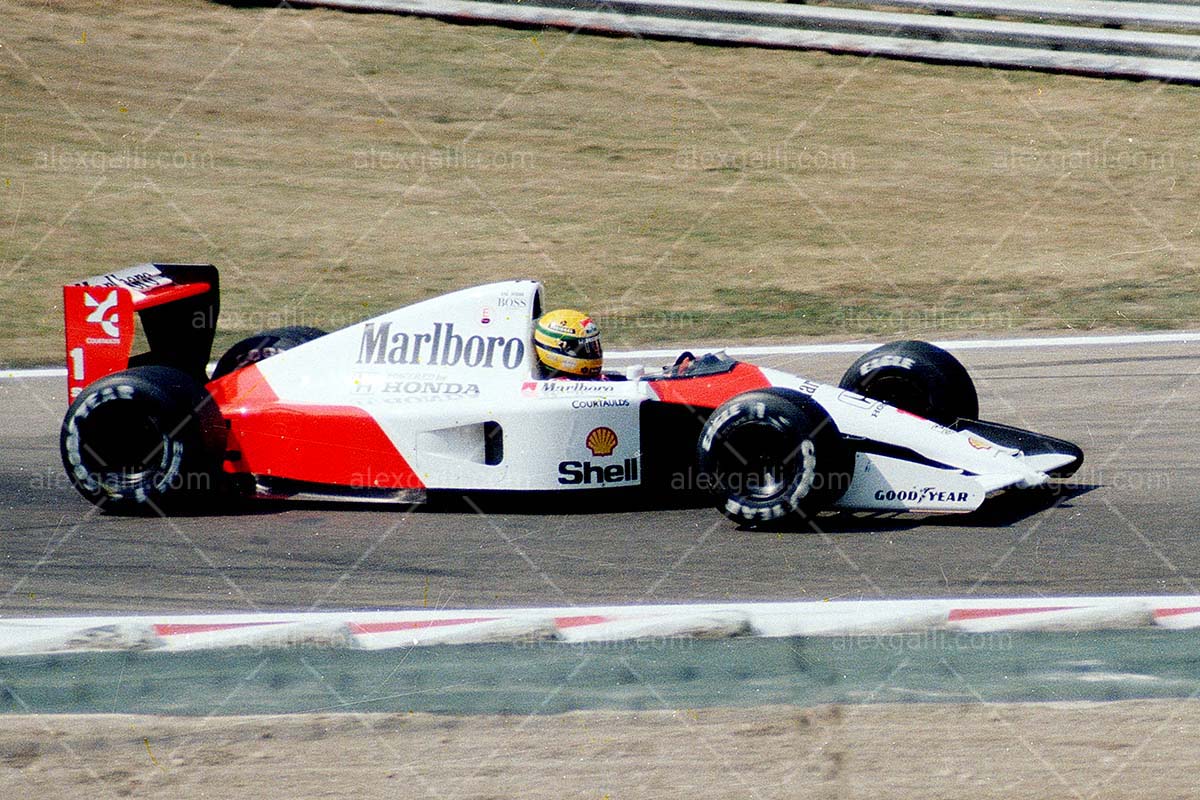 F1 1992 Ayrton Senna - McLaren MP4/7 - 19920045