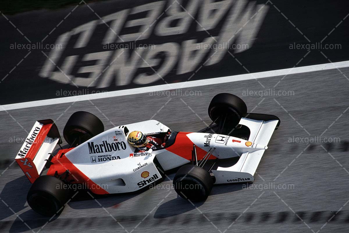 F1 1992 Ayrton Senna - McLaren MP4/7 - 19920052