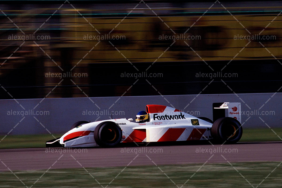 1992 Amada Formula 1 Fighting Spirit Michele Alboreto F1 ミケーレ
