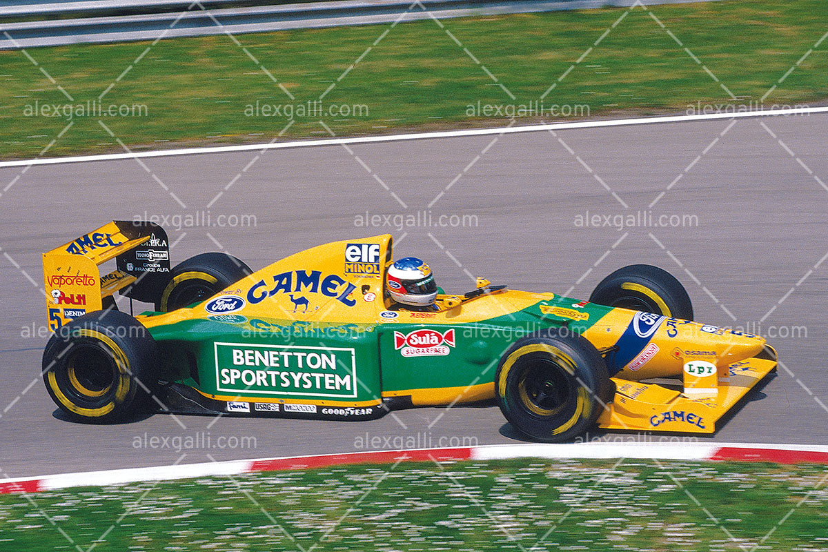 La Benetton B193 segna l'inizio del ciclo Schumacher La Benetton B193 segna l'inizio del ciclo Schumacher