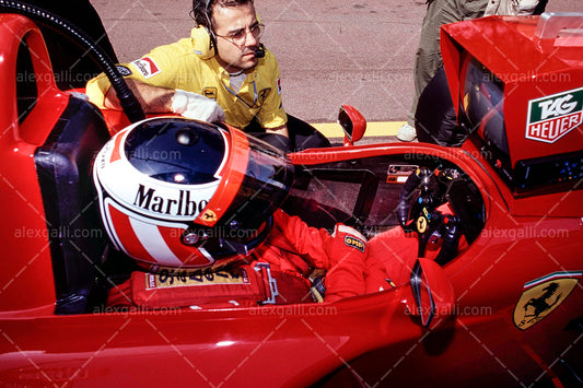 F1 1995 Gerhard Berger - Ferrari 412T2 - 19950017