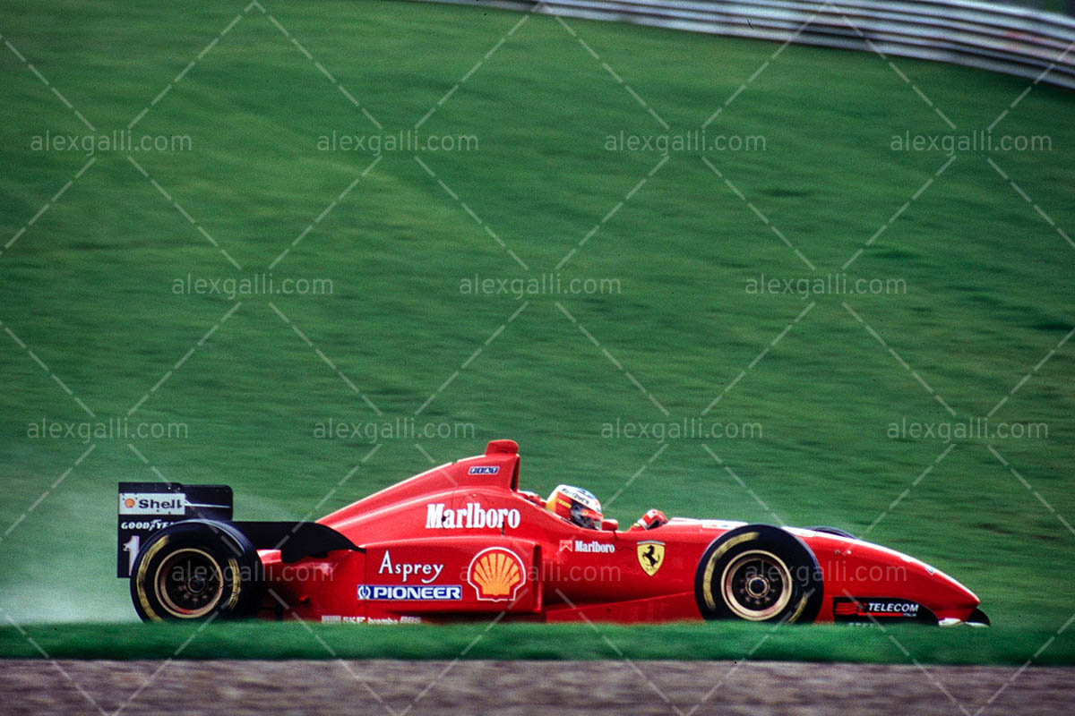 PHOTO 1996 FERRARI F310 F1 n°1 Michael Schumacher PHOTO 1996 FERRARI F310 F1 n°1 Michael Schumacher