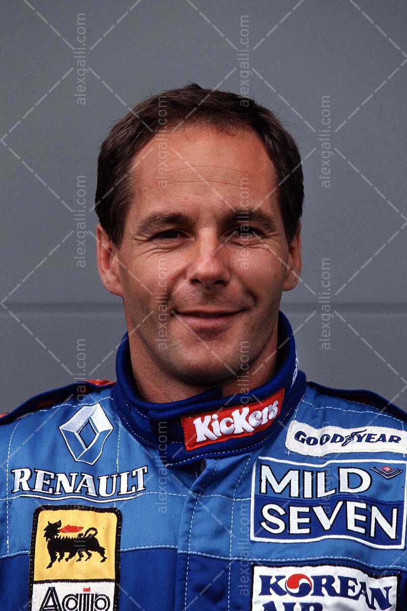 Photo A.033333 BENETTON B197 GERHARD BERGER GRAND PRIX F1 SPA-FRANCORCHAMPS 1997