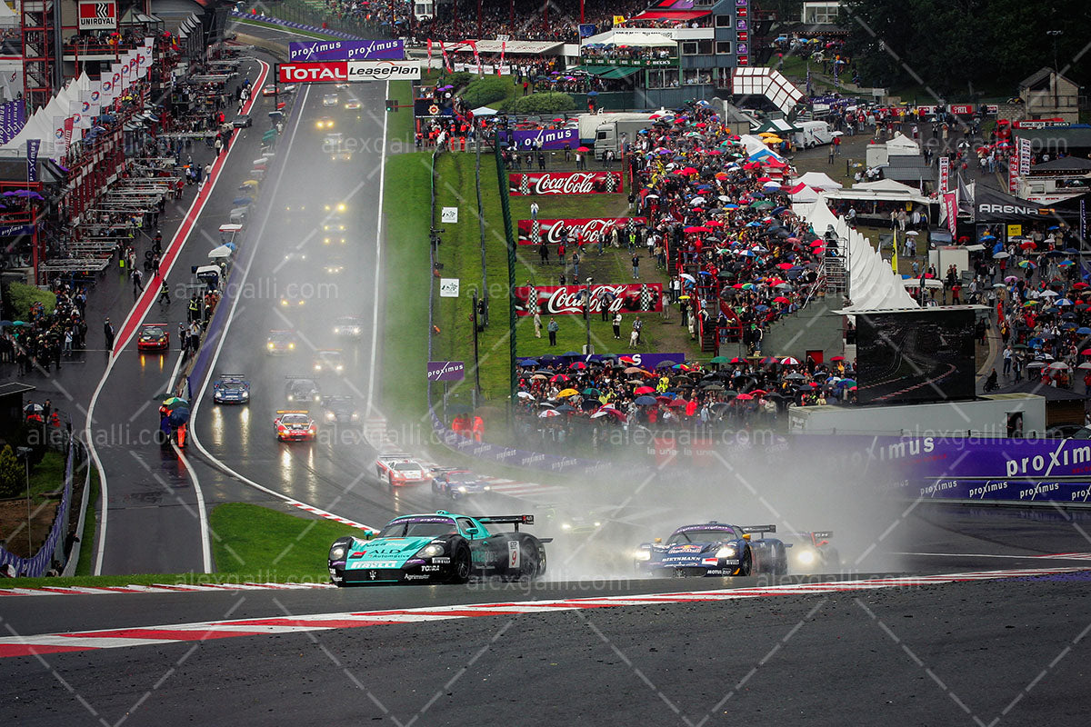 24H SPA 2005 Van de Poele-Bartels-Scheider - Maserati MC12 - 2005SPA001