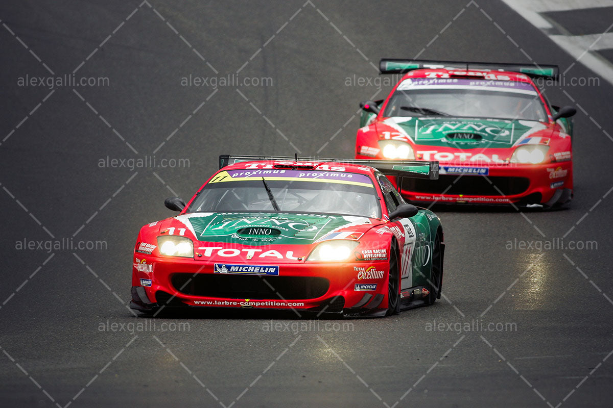 24H SPA 2005 Vosse-Mollekens-Bouchut-Gardel - Ferrari 550 - 2005SPA005