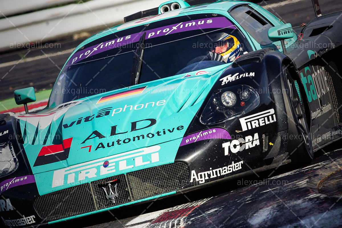 24H SPA 2005 Van de Poele-Bartels-Scheider - Maserati MC12 - 2005SPA006