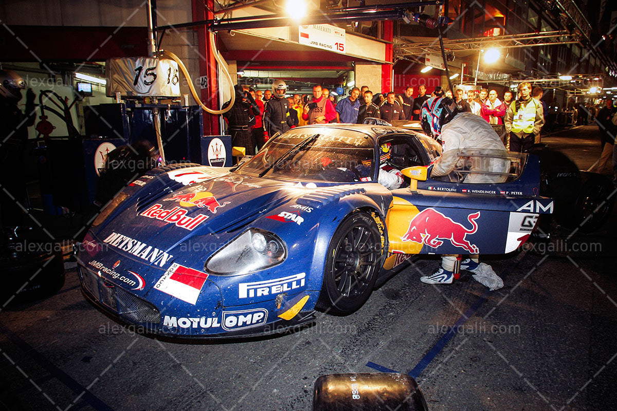 24H SPA 2005 Bertolini-Wendlinger-Peter - Maserati MC12 - 2005SPA016
