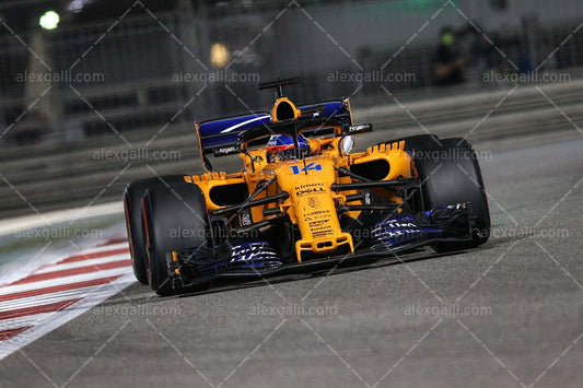 2018 Fernando Alonso - McLaren MCL33 - 20180001 - alexgalli.com - F1 & Motorsport Stock Photos and More