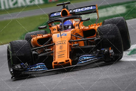 2018 Fernando Alonso - McLaren MCL33 - 20180004 - alexgalli.com - F1 & Motorsport Stock Photos and More