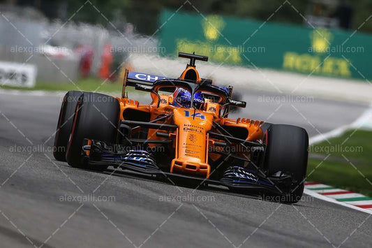 2018 Fernando Alonso - McLaren MCL33 - 20180005 - alexgalli.com - F1 & Motorsport Stock Photos and More