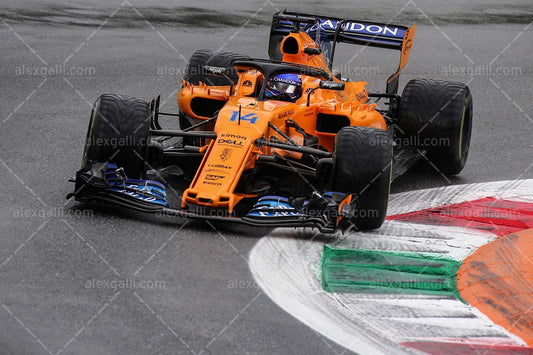 2018 Fernando Alonso - McLaren MCL33 - 20180006 - alexgalli.com - F1 & Motorsport Stock Photos and More