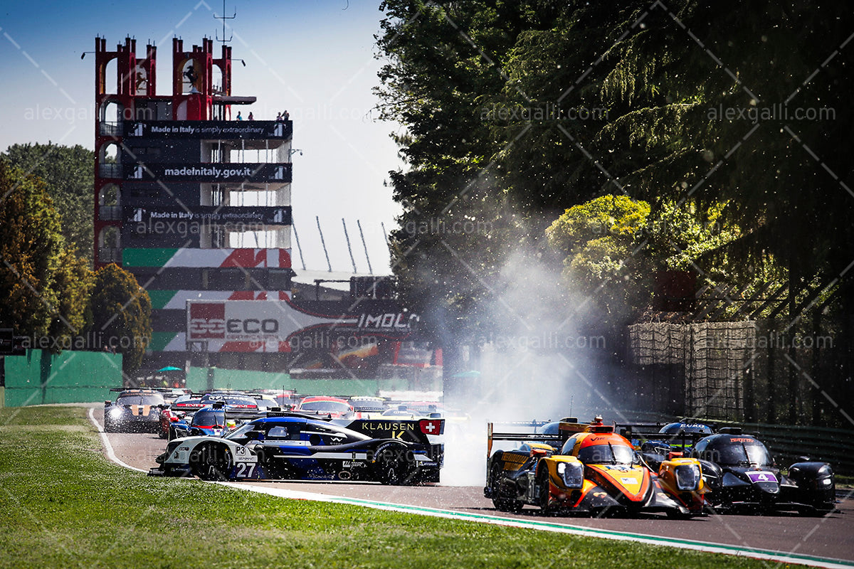 ELMS 2022 Start - 4 HOURS OF IMOLA - 2022elms002