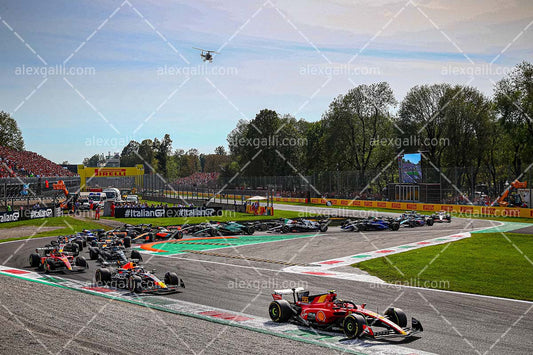 2023 - 14 Italian GP - Carlos Sainz - Ferrari - 2314012 - alexgalli.com - F1 & Motorsport Stock Photos and More