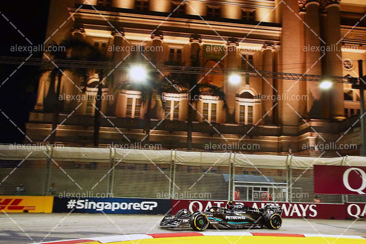 2023 - 15 Singapore GP - Lewis Hamilton - Mercedes - 2315017 - alexgalli.com - F1 & Motorsport Stock Photos and More