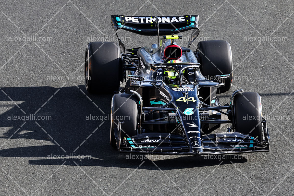 F1 2023 - 02 Saudi GP - Lewis Hamilton - Mercedes - 2300096