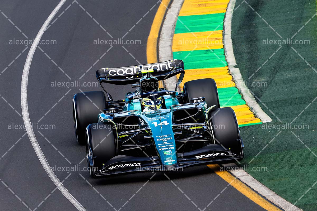 F1 2023 - 03 Australia GP - Fernando Alonso - Aston Martin - 2303017