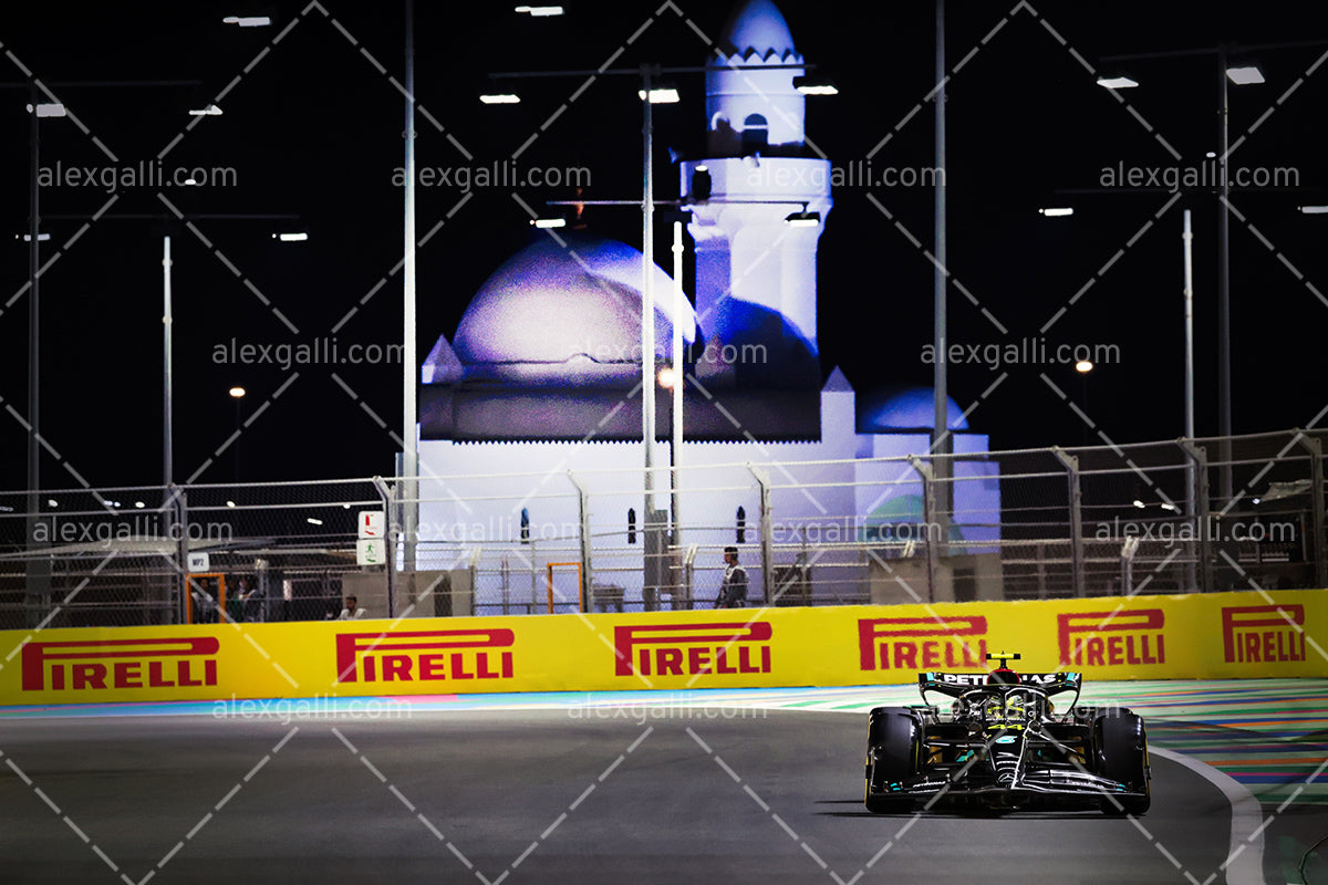 F1 2023 - 02 Saudi GP - Lewis Hamilton - Mercedes - 2300109