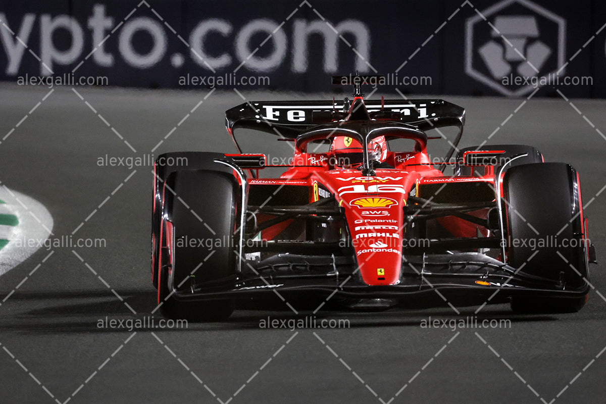 F1 2023 - 02 Saudi GP - Charles Leclerc - Ferrari - 2300111