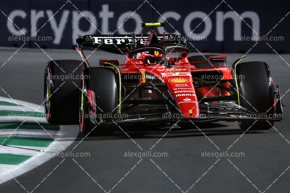 F1 2023 - 02 Saudi GP - Carlos Sainz - Ferrari - 2300115