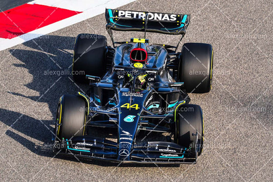 F1 2023 - 00 Pre Season - Lewis Hamilton  - Mercedes - 2300006