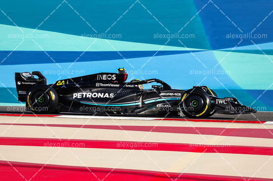 F1 2023 - 00 Pre Season - Lewis Hamilton  - Mercedes - 2300007