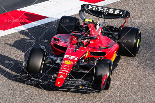 F1 2023 - 00 Pre Season - Carlos Sainz  - Ferrari - 2300016
