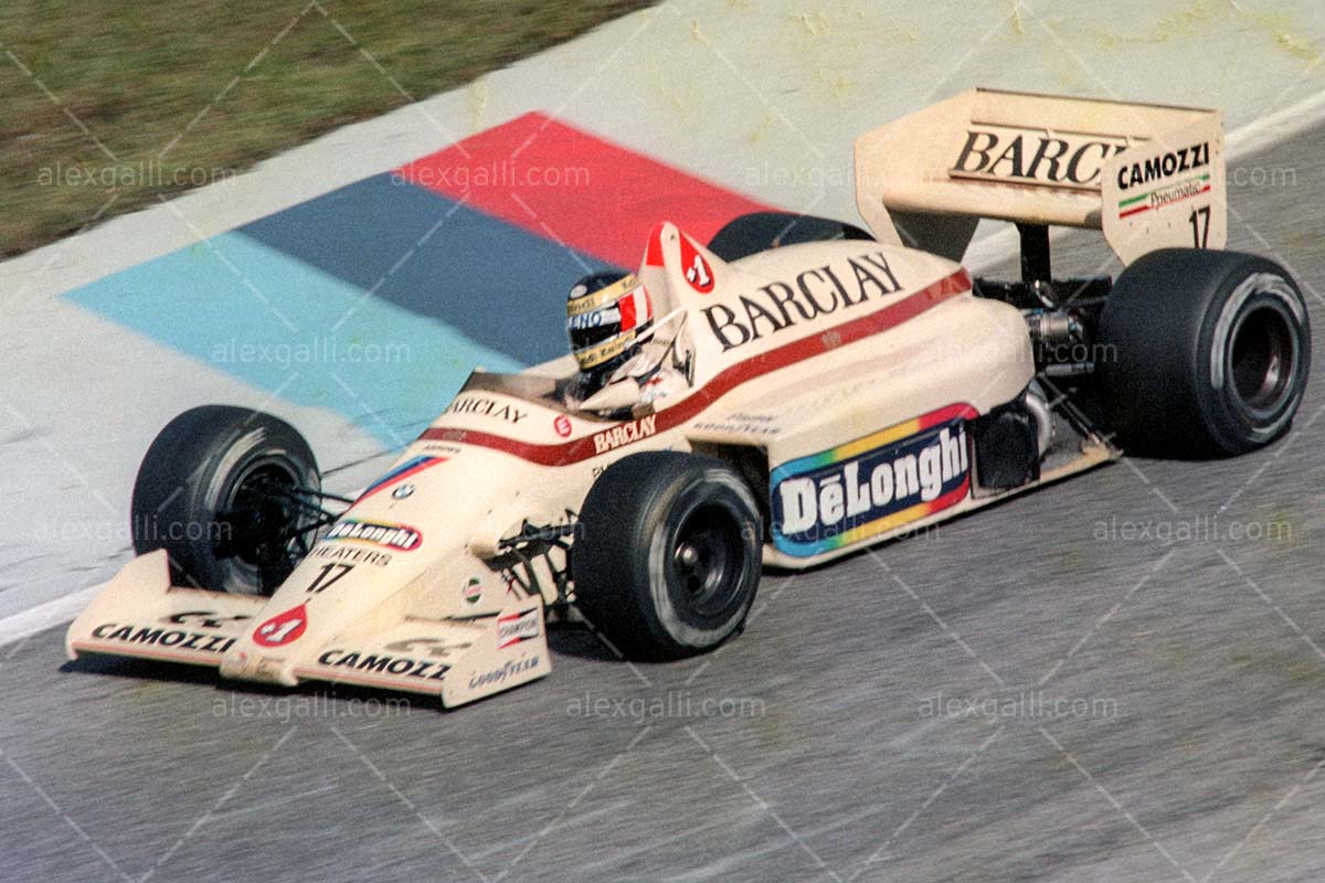 Figurine Formule 1 échelle 1/43 – Dany Gerhard Berger, Saison 1985