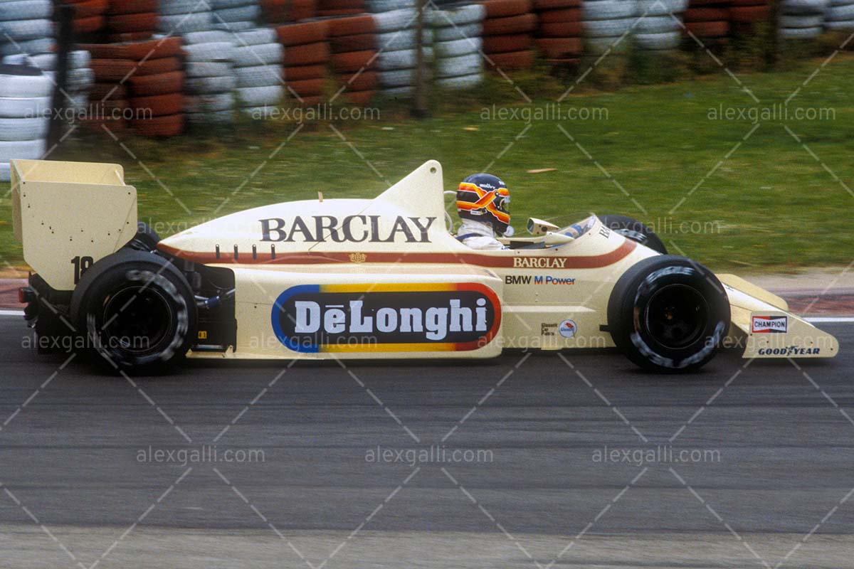 F1 1985 Thierry Boutsen - Arrows A8- 19850024 – alexgalli.com - F1 