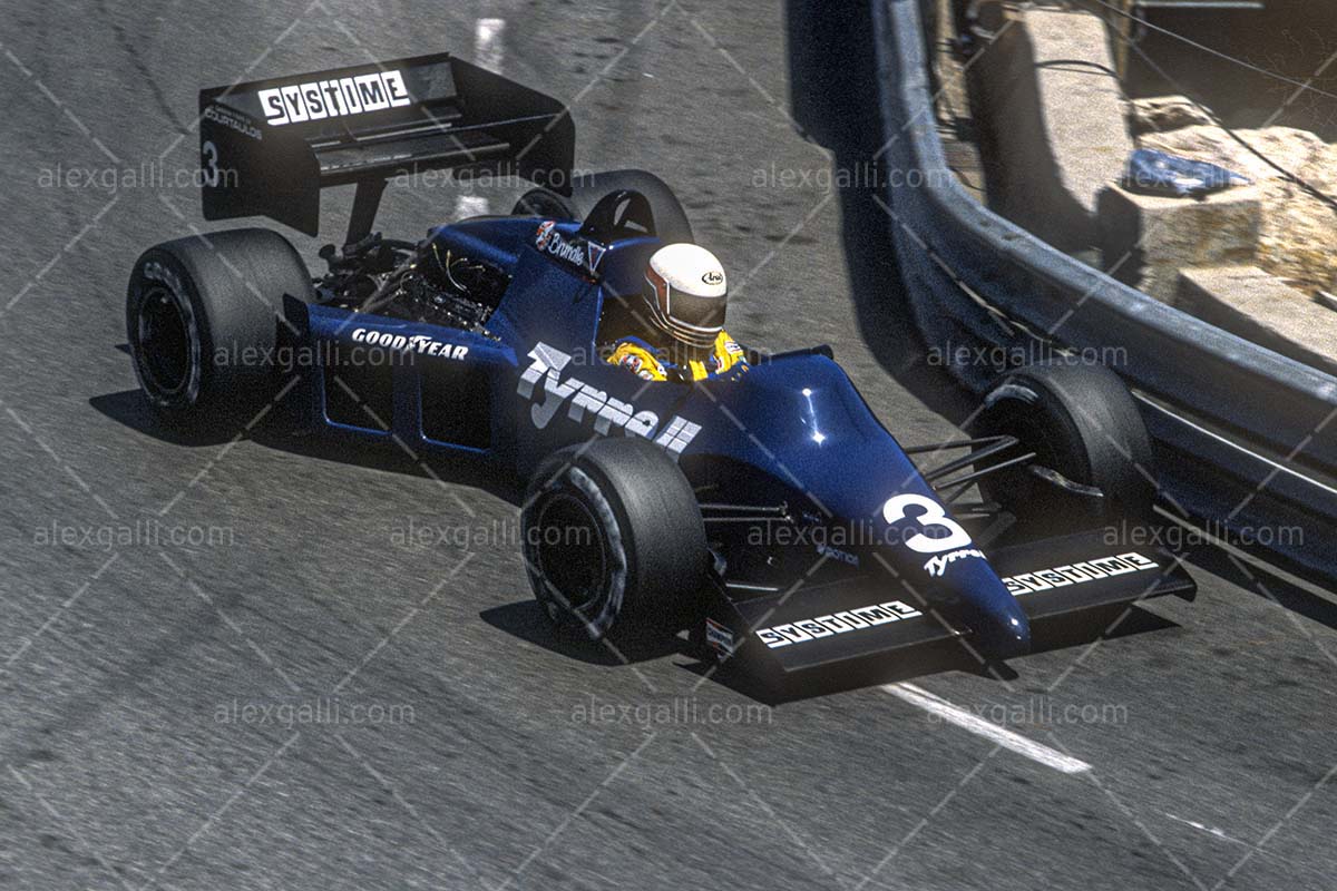 F1 1985 Martin Brundle - Tyrrell 014- 19850031