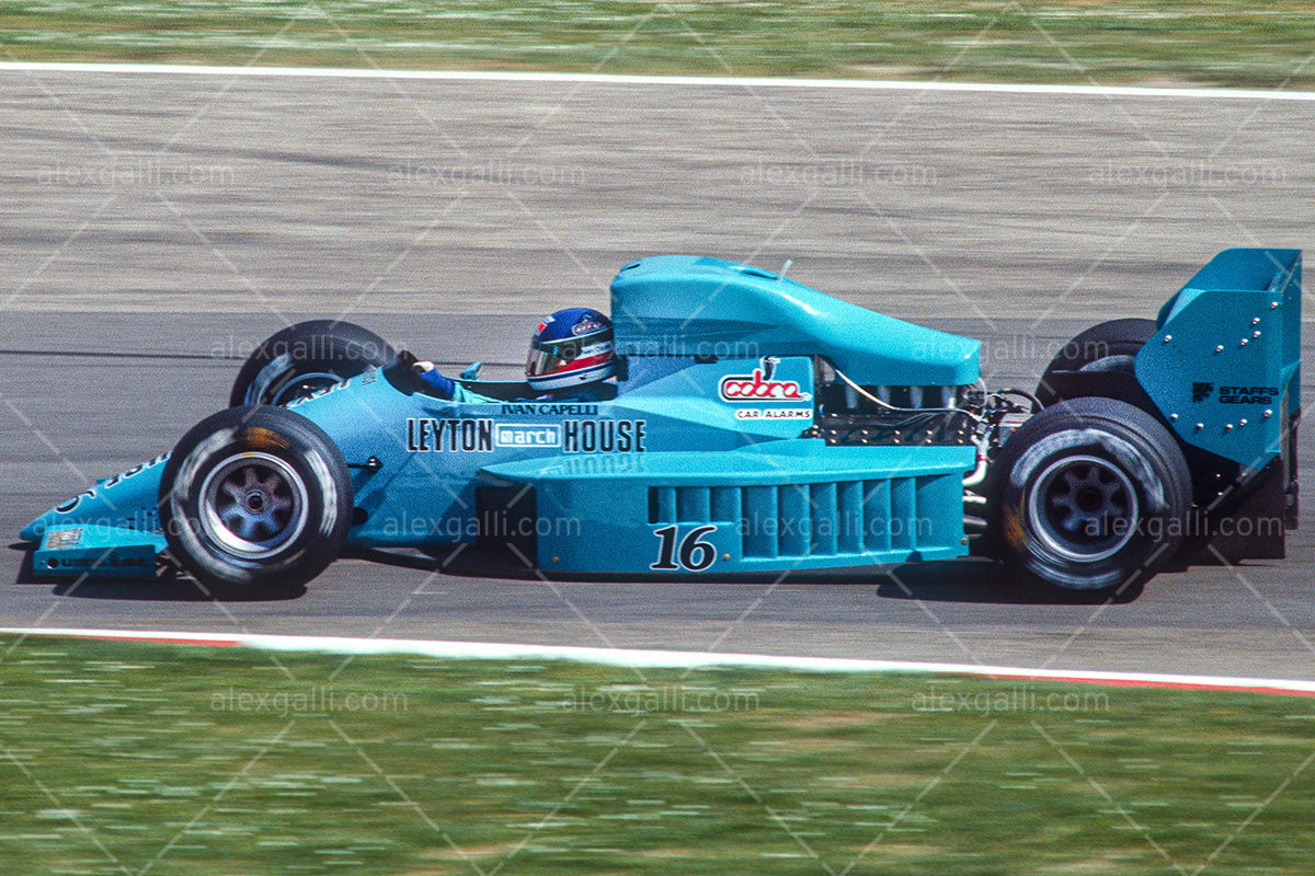 F1 1987 Ivan Capelli - March 871 - 19870046 � alexgalli.com - F1 \u0026  Motorsport Quality Photos and More
