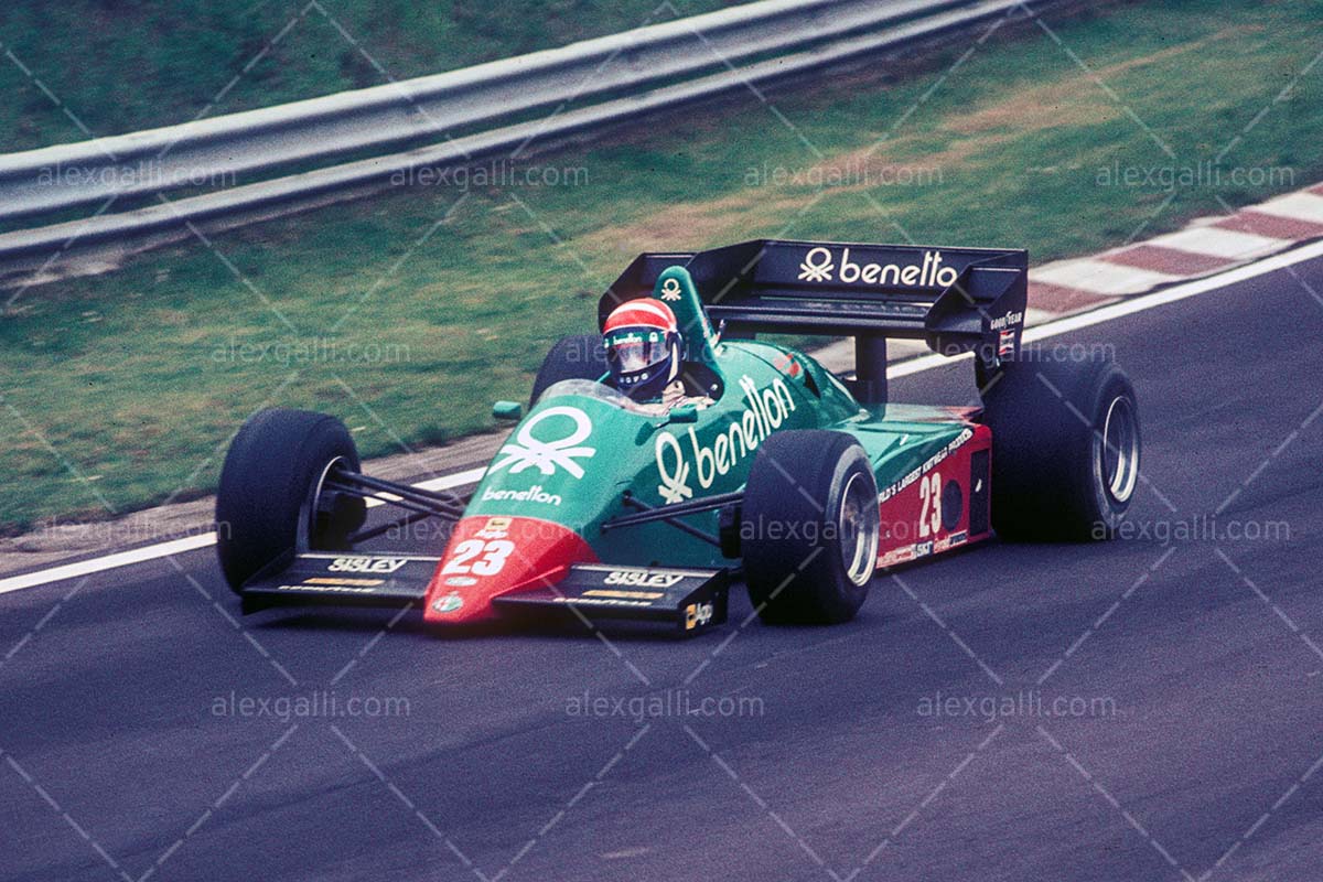 F1 1984 Eddie Cheever - Alfa Romeo 184T - 19840030