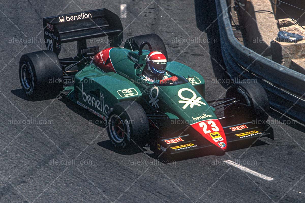 F1 1985 Eddie Cheever - Alfa Romeo 184T - 19850033