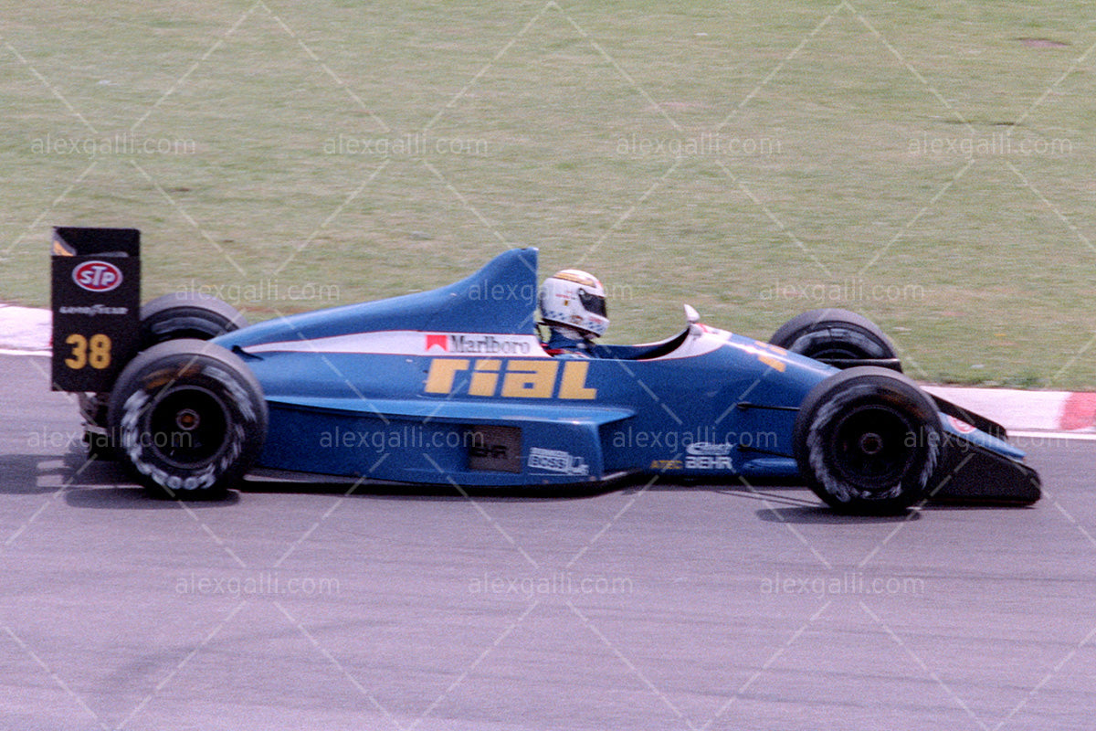 F1 1989 Christian Danner - Rial ARC2 - 19890030 – alexgalli.com