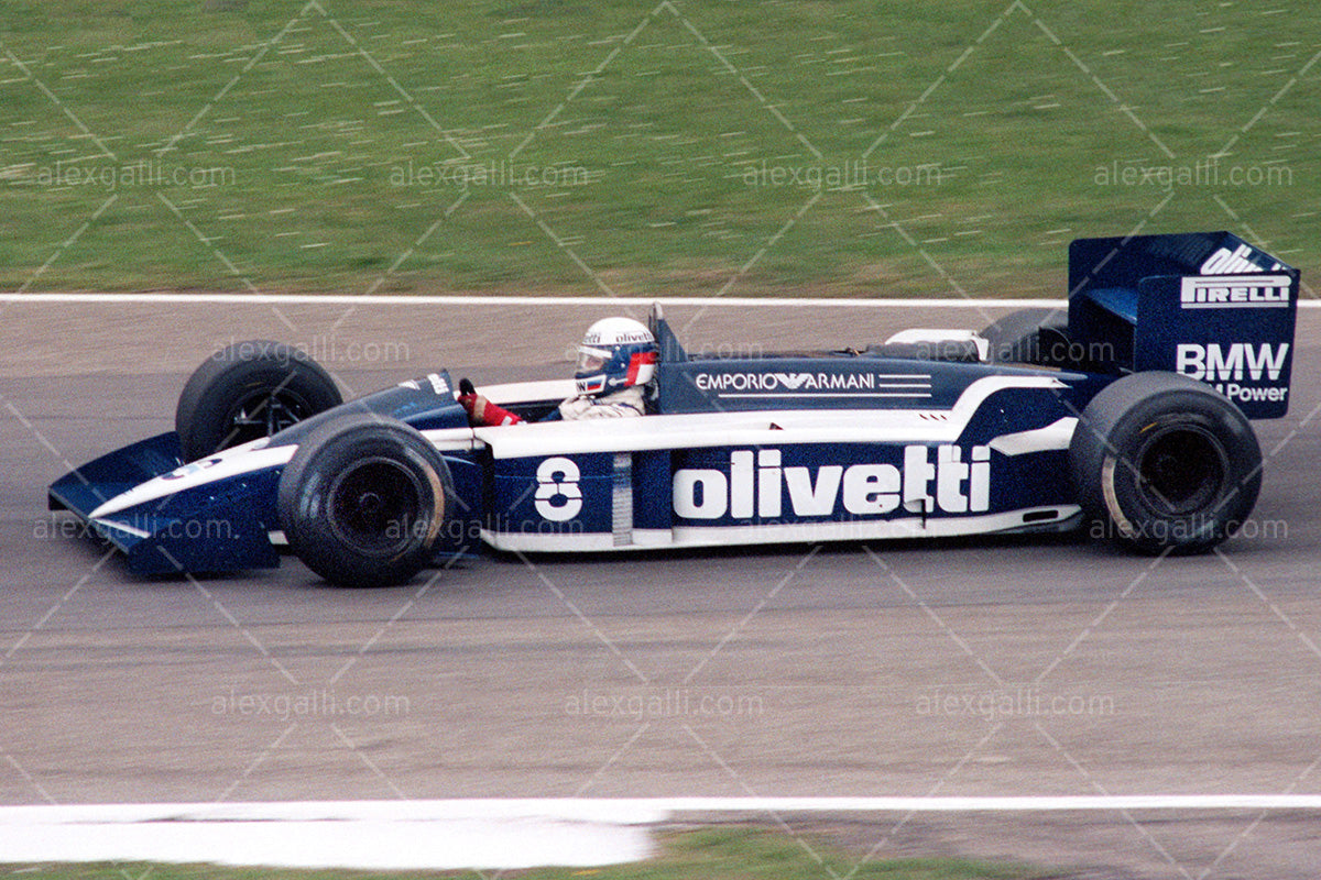 F1 1986 Elio De Angelis - Brabham BT55 - 19860030 –  - F1 &  Motorsport Stock Photos and More