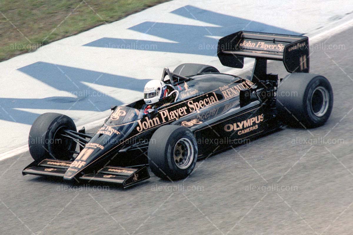 Lotus 97T Belgian GP 1985 A. Senna | E. de Angelis - Kane & Company Lotus 97T Belgian GP 1985 A. Senna | E. de Angelis - Kane & Company