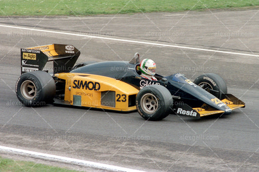 F1 1986 Andrea De Cesaris - Minardi M186 - 19860034