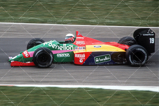 F1 1987 Teo Fabi - Benetton B187 - 19870055