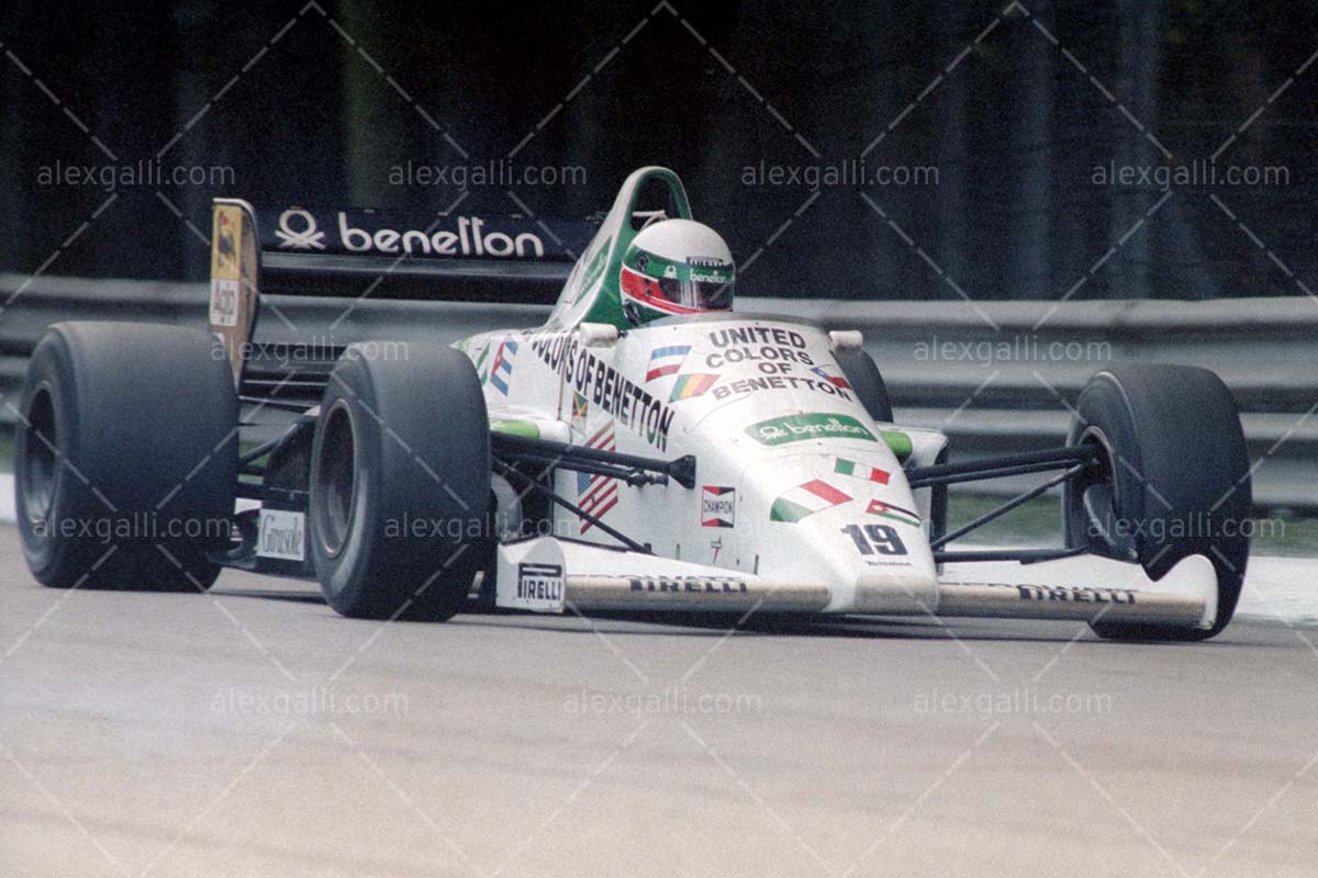 F1 1985 Teo Fabi - Toleman TG185 - 19850047