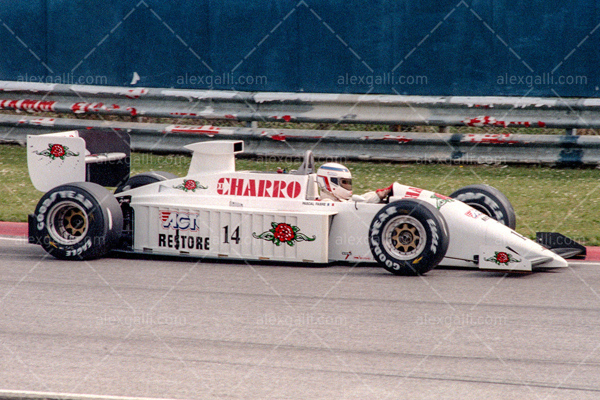 F1 1987 Pascal Fabre - AGS JH22 - 19870060