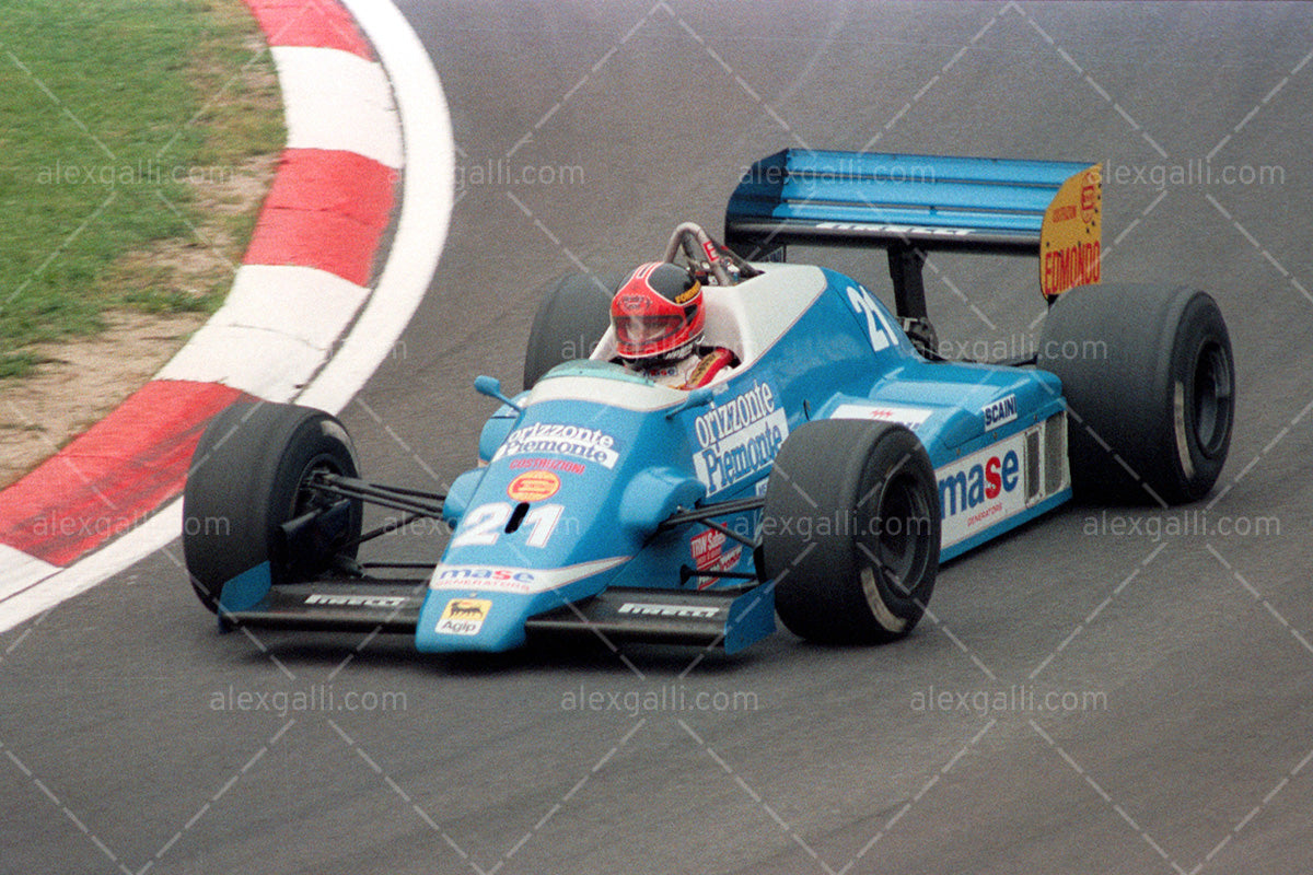 F1 1986 Piercarlo Ghinzani - Osella FA1F - 19860045 – alexgalli