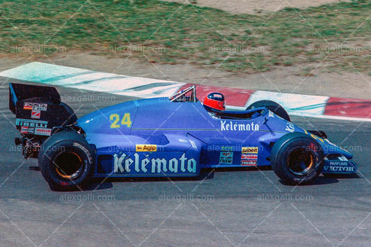 F1 1985 Piercarlo Ghinzani - Osella FA1F - 19850053