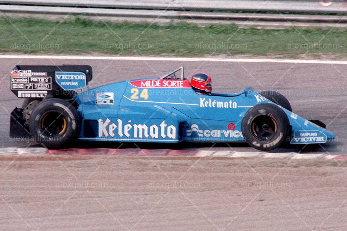 F1 1984 Piercarlo Ghinzani - Osella FA1F - 19840045 – alexgalli