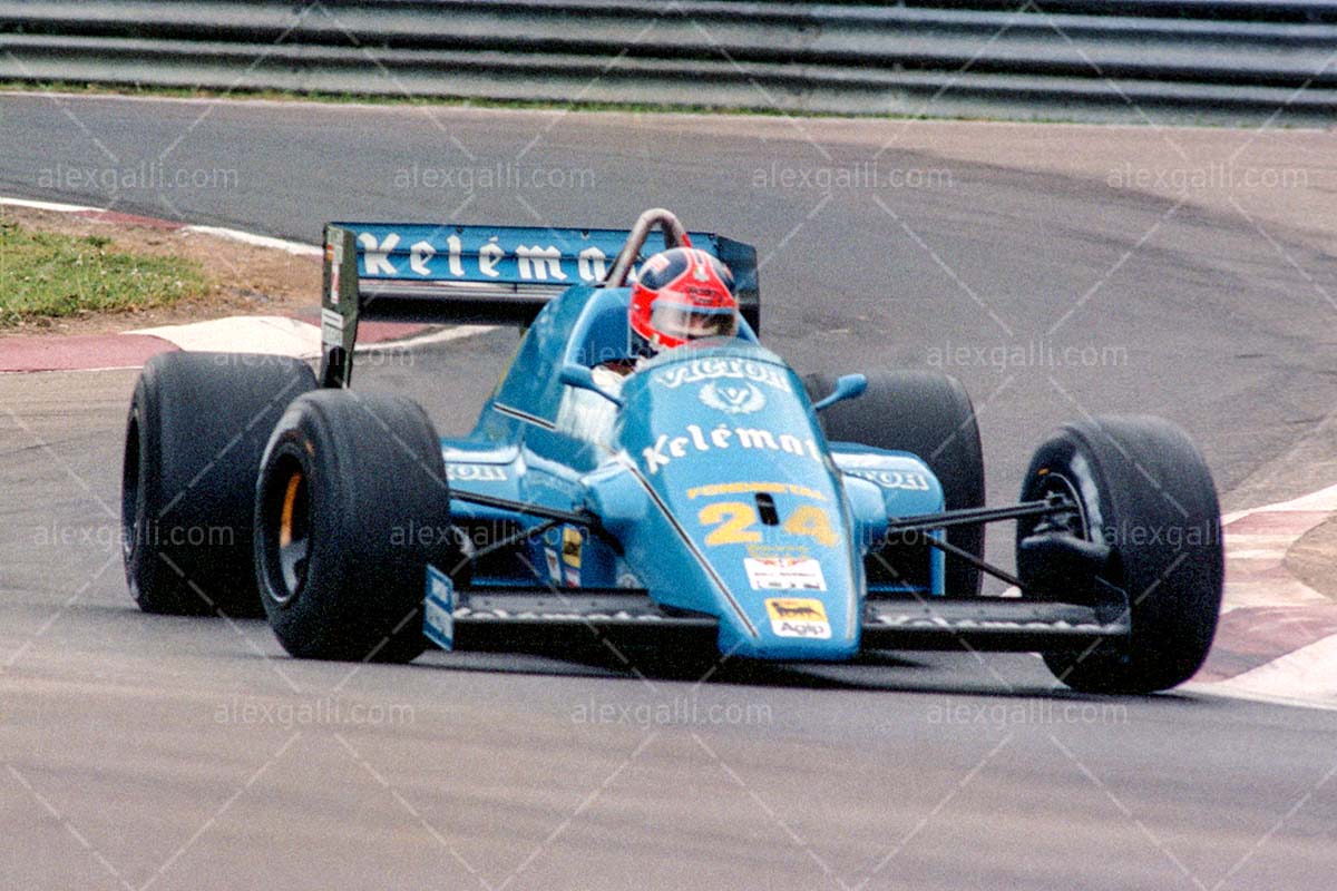 F1 1985 Piercarlo Ghinzani - Osella FA1F - 19850054 – alexgalli