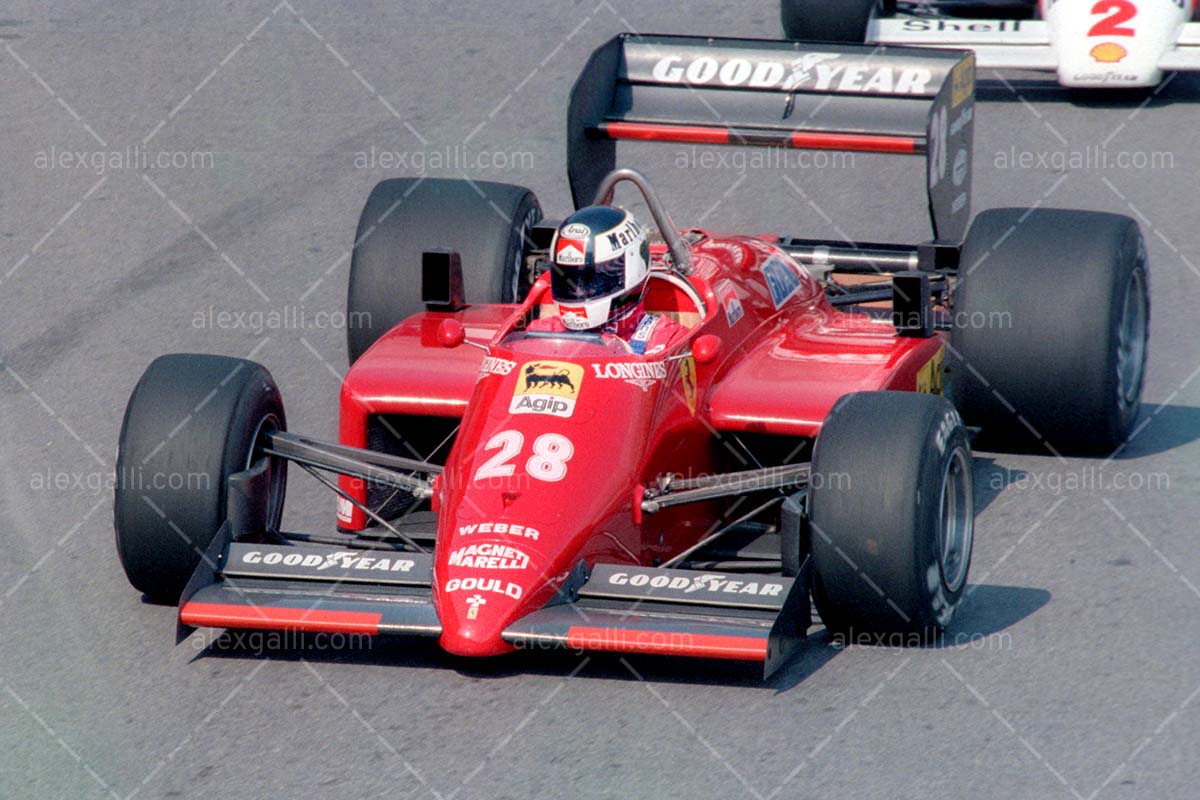 F1 1985 Stefan Johansson - Ferrari 156/85 - 19850058