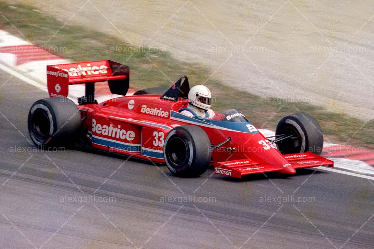 F1 1985 Alan Jones - Lola THL1 - 19850068